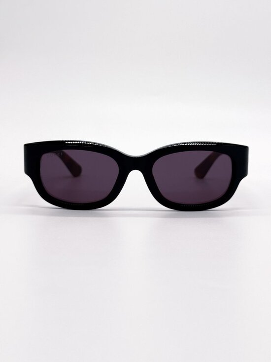NEW GUCCI SUNGLASSES GG1667SK 003 BLACK/HAVANA SQUARE UNISEX GUCCI EYEWEAR main image 5